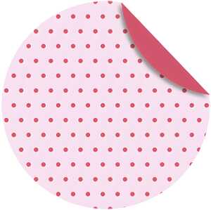 Ursus FLORENTINE "PÜNKTCHEN" 80G.10CM,RUND,65BL.M.2