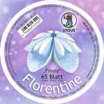 Ursus FLORENTINE "FROSTY" 80G.10CM,RUND,65BL.EISB/W