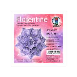 Ursus FLORENTINE "PASSION" 110G.10x10CM,65BL.