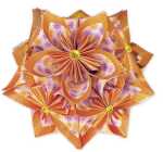 Ursus FLORENTINE "BELLA" 80G.10x10CM,65BL.LILA/ORAN