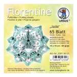 Ursus FLORENTINE "JADE" 80G.10x10CM,65BL.WEI/SCHW/J