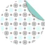 Ursus FLORENTINE "JADE" 80G.10CM,RUND,65BL.WE/SCH/J