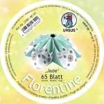 Ursus FLORENTINE "JADE" 80G.10CM,RUND,65BL.WE/SCH/J