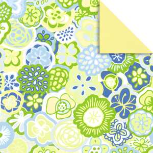 Ursus FLORENTINE"FLOWER POWER"80G.15x15CM,65BL.M.03