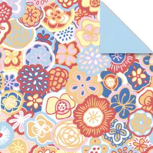 Ursus FLORENTINE"FLOWER POWER"80G.10x10CM,65BL.M.02