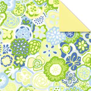 Ursus FLORENTINE"FLOWER POWER"80G.10x10CM,65BL.M.03