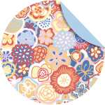 Ursus FLORENTINE"FLOWER POWER"80G.10CM...