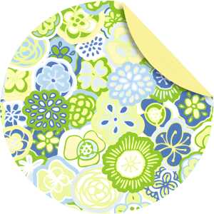 Ursus FLORENTINE"FLOWER POWER"80G.10CM RU,65BL.M.03