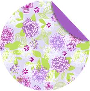 Ursus FLORENTINE"SPRINGTIME"80G.10CM RUND,65BL.M.02