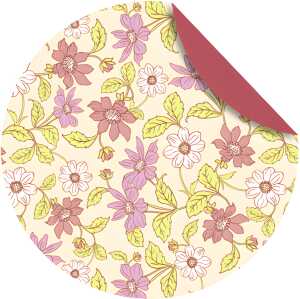 Ursus FLORENTINE"ANEMONEN"80G.10CM RUND,65B.M.01