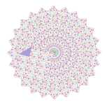 Ursus FLORENTINE"ROMANCE"80G.10x10CM,65B.M.02