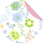 Ursus FLORENTINE"ROMANCE"80G.10CM RUND,65B.M.03