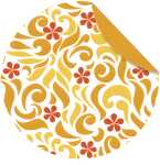 Ursus FLORENTINE"BELLIS"80G.10CM RUND,65B.M.01