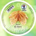 Ursus FLORENTINE"BELLIS"80G.10CM RUND,65B.M.01