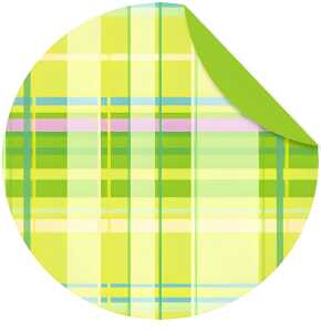 Ursus FLORENTINE"QUADRI"80G.10CM RUND,65B.M.03