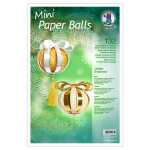 Ursus MINI PAPER BALLS "GOLDEN ORNAMENTS"