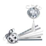Ursus MINI PAPER BALLS "SILVER ORNAMENTS"