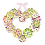 Ursus PAPER BLOOMING WREATH "SPRING"