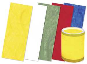 Ursus LATERNENZ.STROHS.25G.20x50CM,25BL.UNI.5FB.SOR.