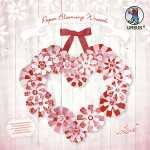 Ursus PAPER BLOOMING WREATH "LOVE"