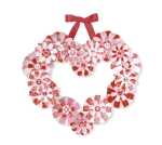 Ursus PAPER BLOOMING WREATH "LOVE"