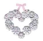 Ursus PAPER BLOOMING WREATH "SHABBY CHIC"