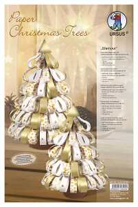 Ursus PAPER CHRISTMAS TREES "GLAMOUR"