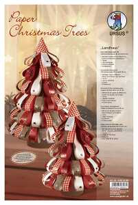 Ursus PAPER CHRISTMAS TREES "LANDHAUS"