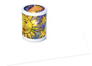 Ursus LATERNENZ.KREATIVFOLIE.0,2MM.20x50CM,25BL.TRANSP.