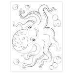 Ursus AUSMALBILDER "UNTERWASSERWELT" 8BL.24,8X33CM