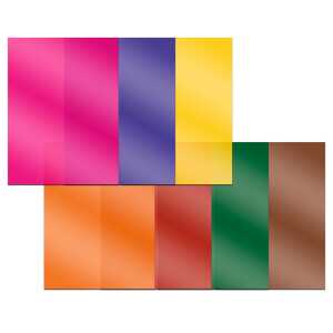 Ursus TRANSP.FENSTERF.23x33CM,7BL.7F.SORTIERT