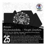 Ursus ZENTANGLE KACHELN BLANKO,SORTIERT,25ST.SCHWA