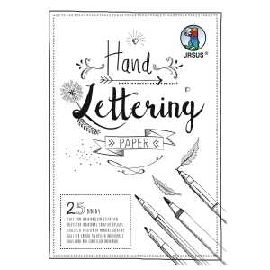 Ursus HANDLETTERING PAPER 200G.DIN A4 25BL.WEIß