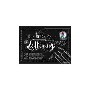 Ursus HANDLETTERING PAPER 210G.DIN A6 25BL.SCHWARZ