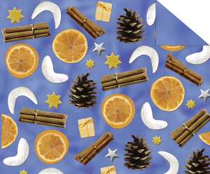 Ursus TONKTN.220G.49,5x68CM,WEIHN.-POTP.BLAU