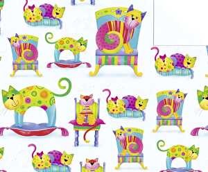 Ursus TONKARTON 220G.49,5x68CM,HAPPY KITTY