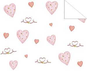 Ursus TONKARTON 220G.49,5x68CM,HEARTB.PASSION