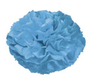 Ursus PAPER POMPONS,SEIDENP.20G.50x70CM,10BG.M.BLAU