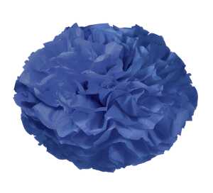 Ursus PAPER POMPONS,SEIDENP.20G.50x70CM,10BG.C.BLAU