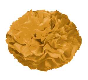 Ursus PAPER POMPONS,SEIDENP.20G.50x70CM,10BG ORANGE