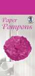 Ursus PAPER POMPONS,SEIDENP.20G.50x70CM,10BG.PINK