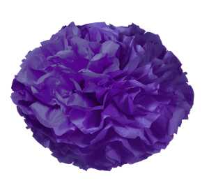 Ursus PAPER POMPONS,SEIDENP.20G.50x70CM,10BG.VIOLET
