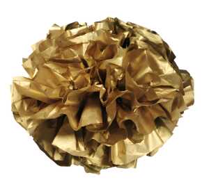 Ursus PAPER POMPONS,SEIDENP.20G.50x70CM,5BG.GOLD
