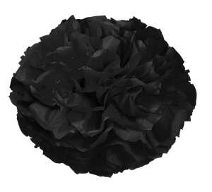 Ursus PAPER POMPONS,SEIDENP.20G.50x70CM,10BG.SCHWAR
