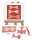 Ursus PAPIERSCHLEIFEN ROT 15 STK, 5 DESIGNS