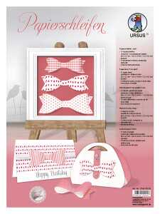 Ursus PAPIERSCHLEIFEN ROSA 15 STK, 5 DESIGNS