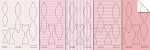 Ursus PAPIERSCHLEIFEN ROSA 15 STK, 5 DESIGNS
