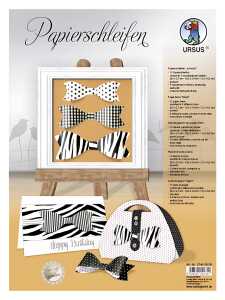 Ursus PAPIERSCHLEIFEN SCHWARZ 15 STK, 5 DESIGNS