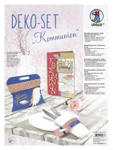 Ursus DEKO-SET "KOMMUNION" KK.250G 24,8X33CM TRINITY