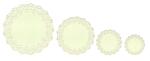 Ursus PAPER DOILIES STARLIGHT 200G 8ST.4GR.HERZBL.MINT